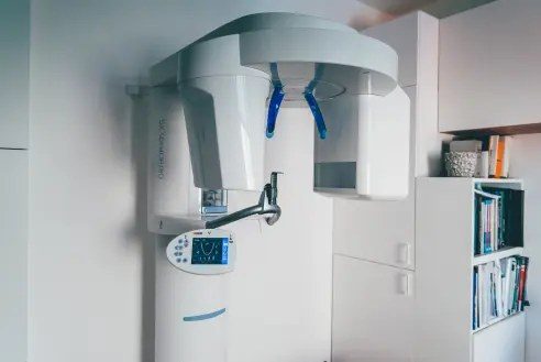 L’apparecchio radiologico in studio